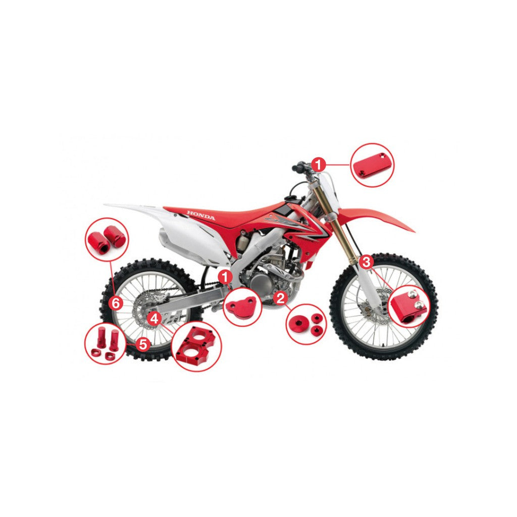 ACCOSSATO CNC OFFROAD KITS HONDA CRF