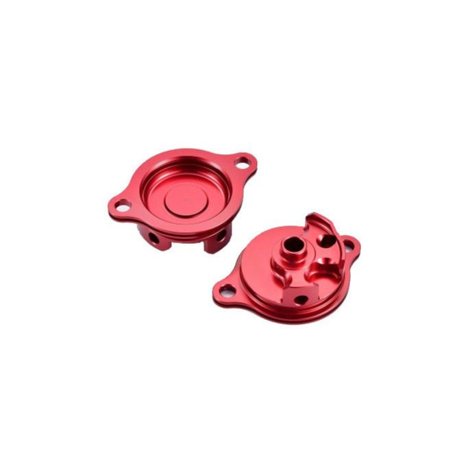 ACCOSSATO OFFROAD FILTER COVER CRF250 - RED