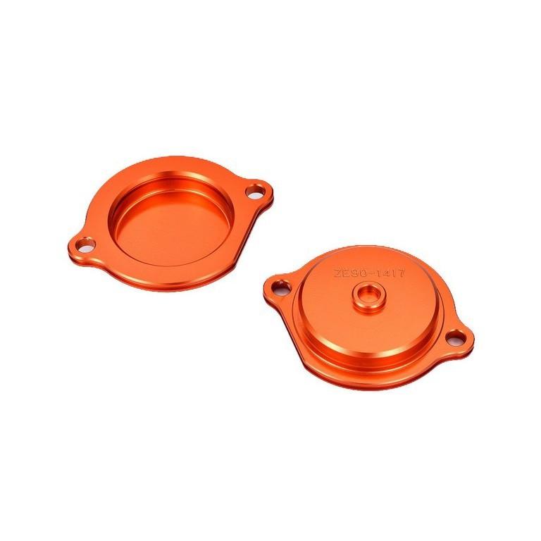 ACCOSSATO OFFROAD FILTER COVER XCW250 - ORANGE
