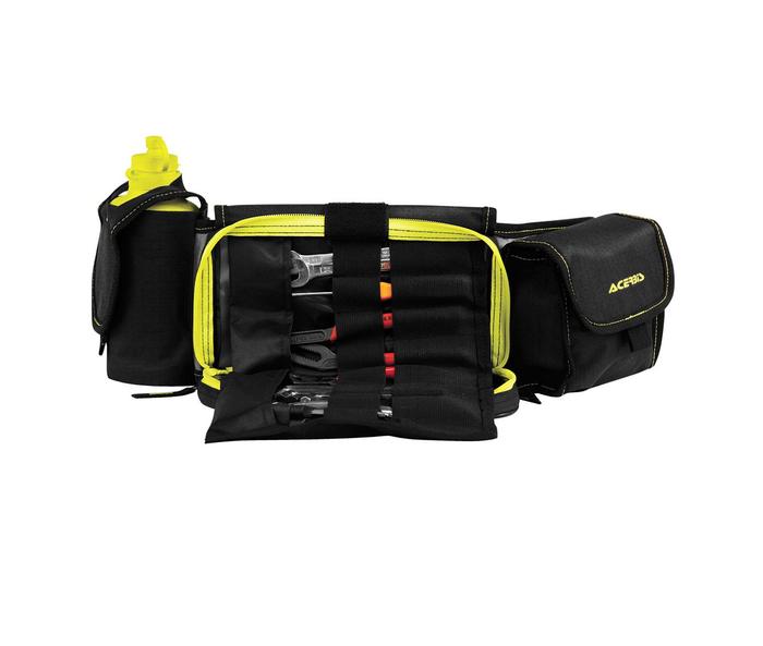 ACERBIS WAIST PACK BLACK-FLUO YELLOW