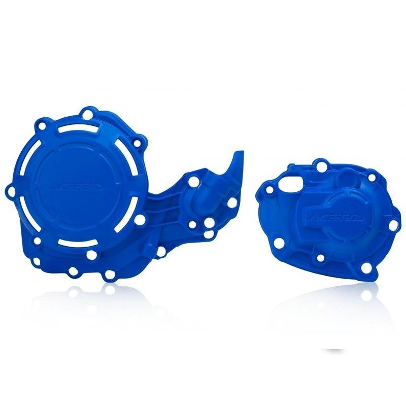 ACERBIS X-POWER KIT COVER MESIN - BLUE - YZF 450