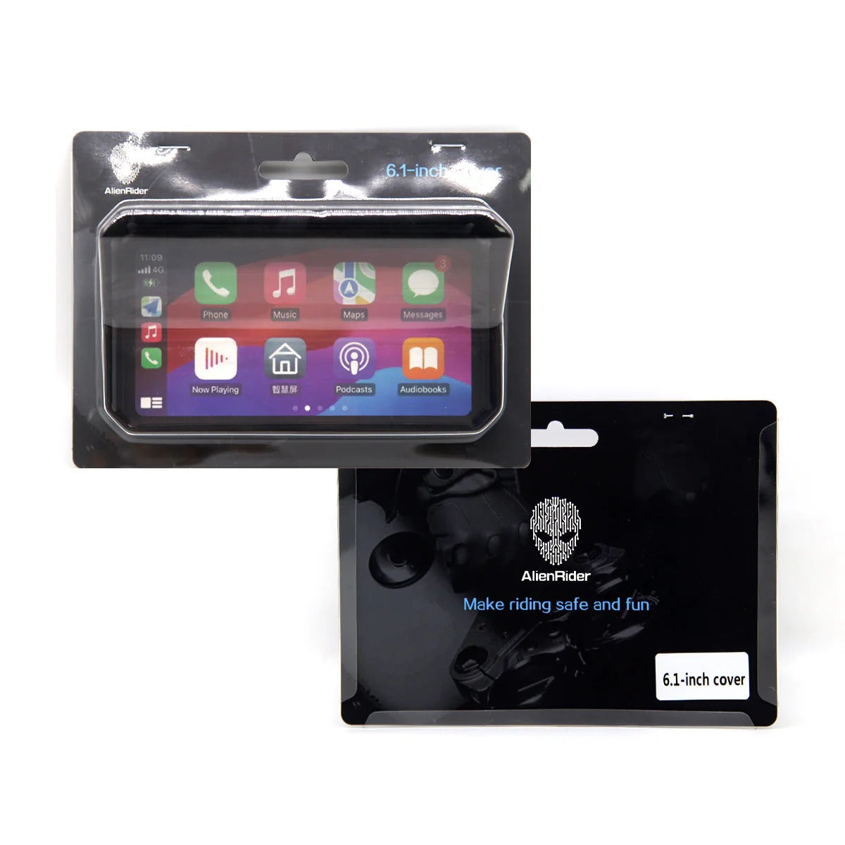 AlienRider Motorcycle Ride System Cover - 6inc