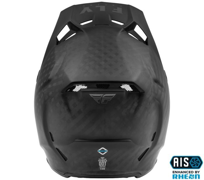 FLY RACING FORMULA CARBON SOLID HELMET 22 - MATTE BLACK CARBON