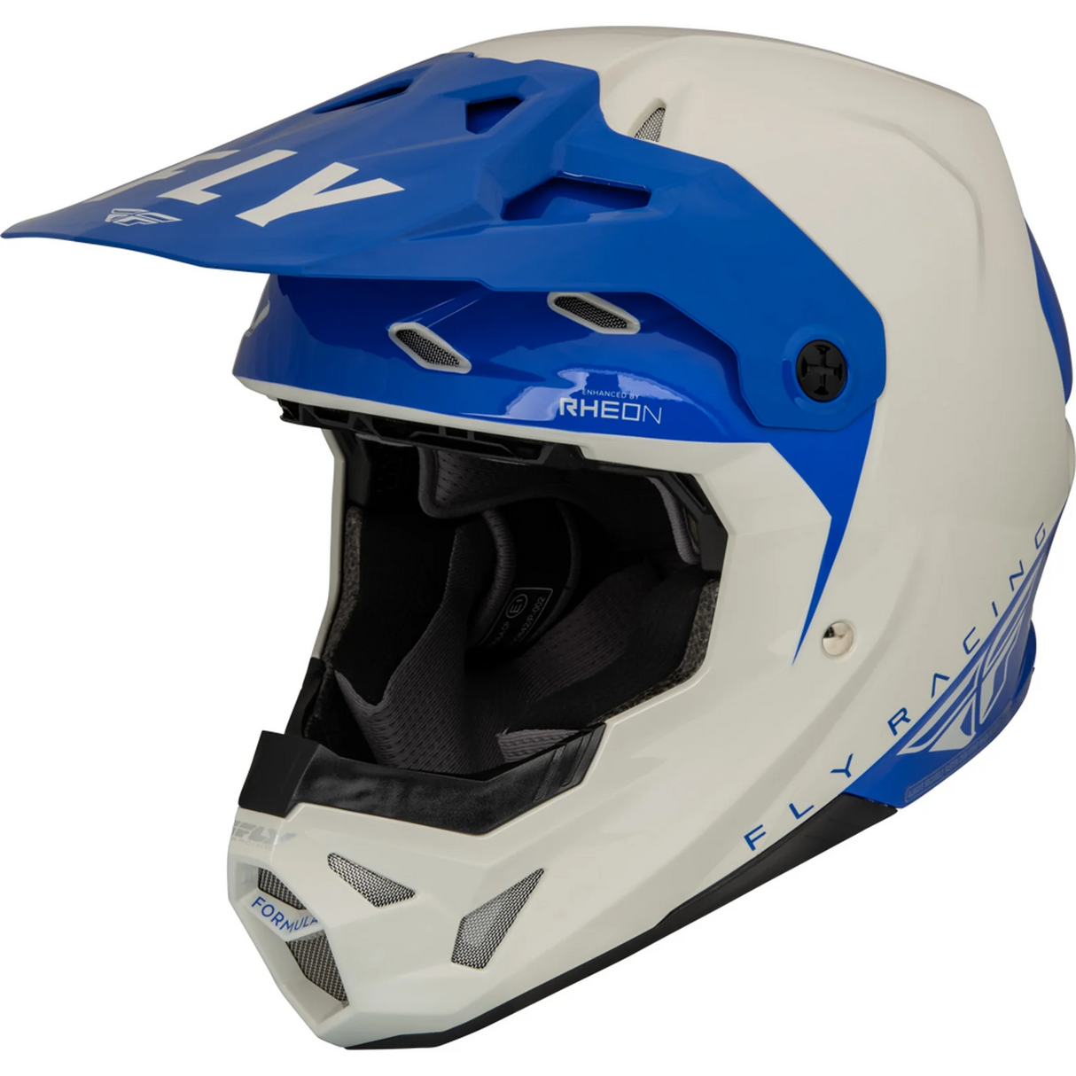 FLY RACING FORMULA CP SLANT HELMET 23 - GREY/BLUE
