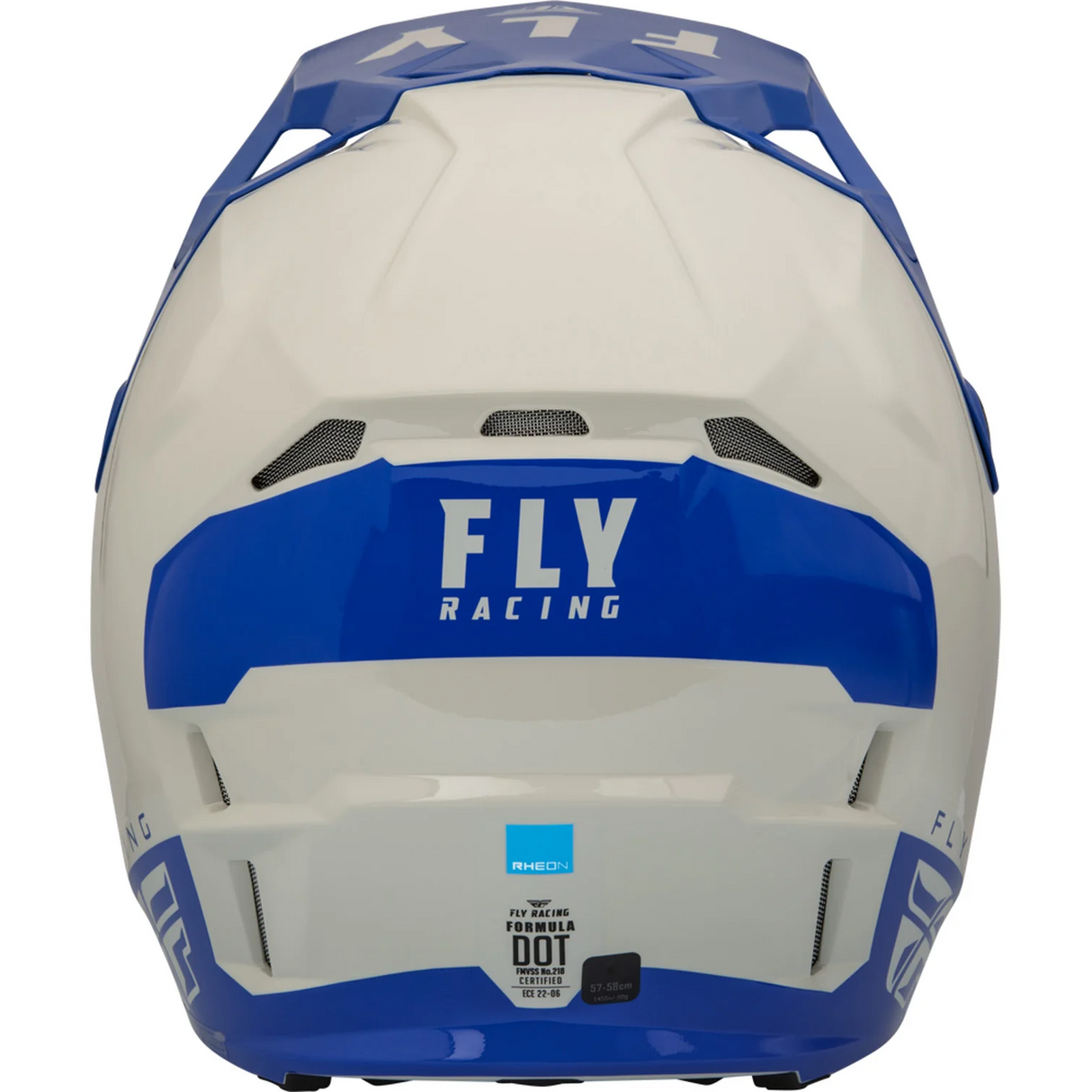 FLY RACING FORMULA CP SLANT HELMET 23 - GREY/BLUE