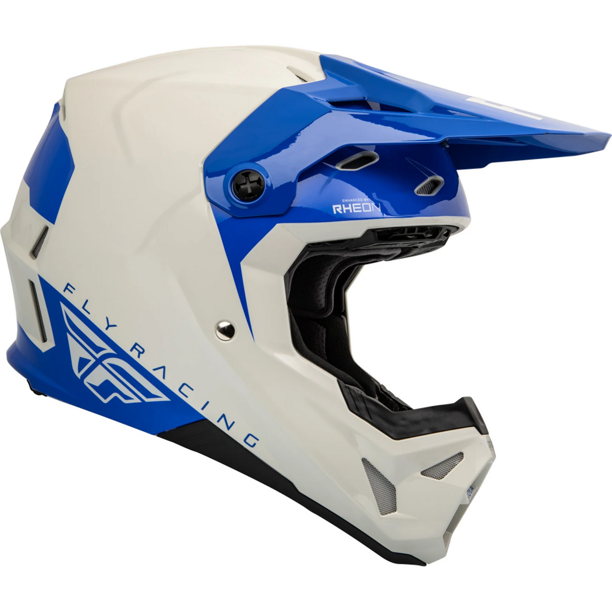 FLY RACING FORMULA CP SLANT HELMET 23 - GREY/BLUE
