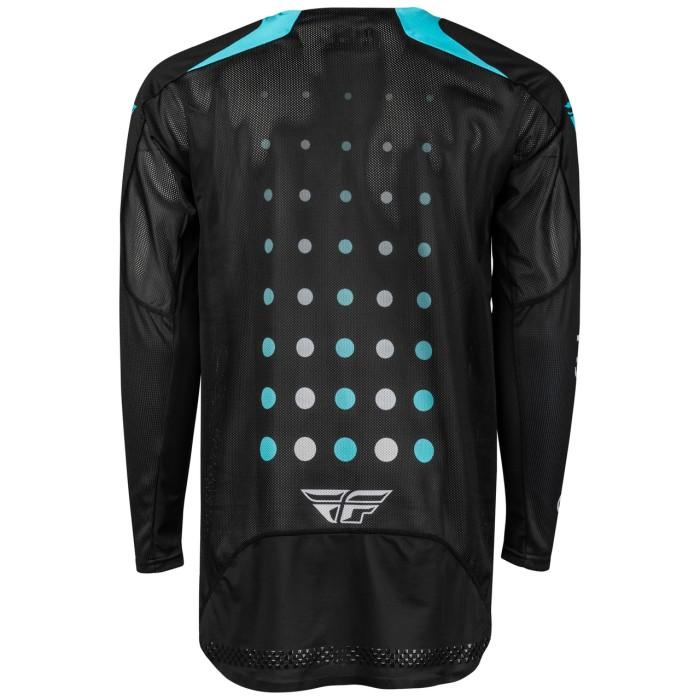 FLY EVOLUTION DST S.E. STROBE JERSEY 2024 - BLACK/ELECTRIC BLUE