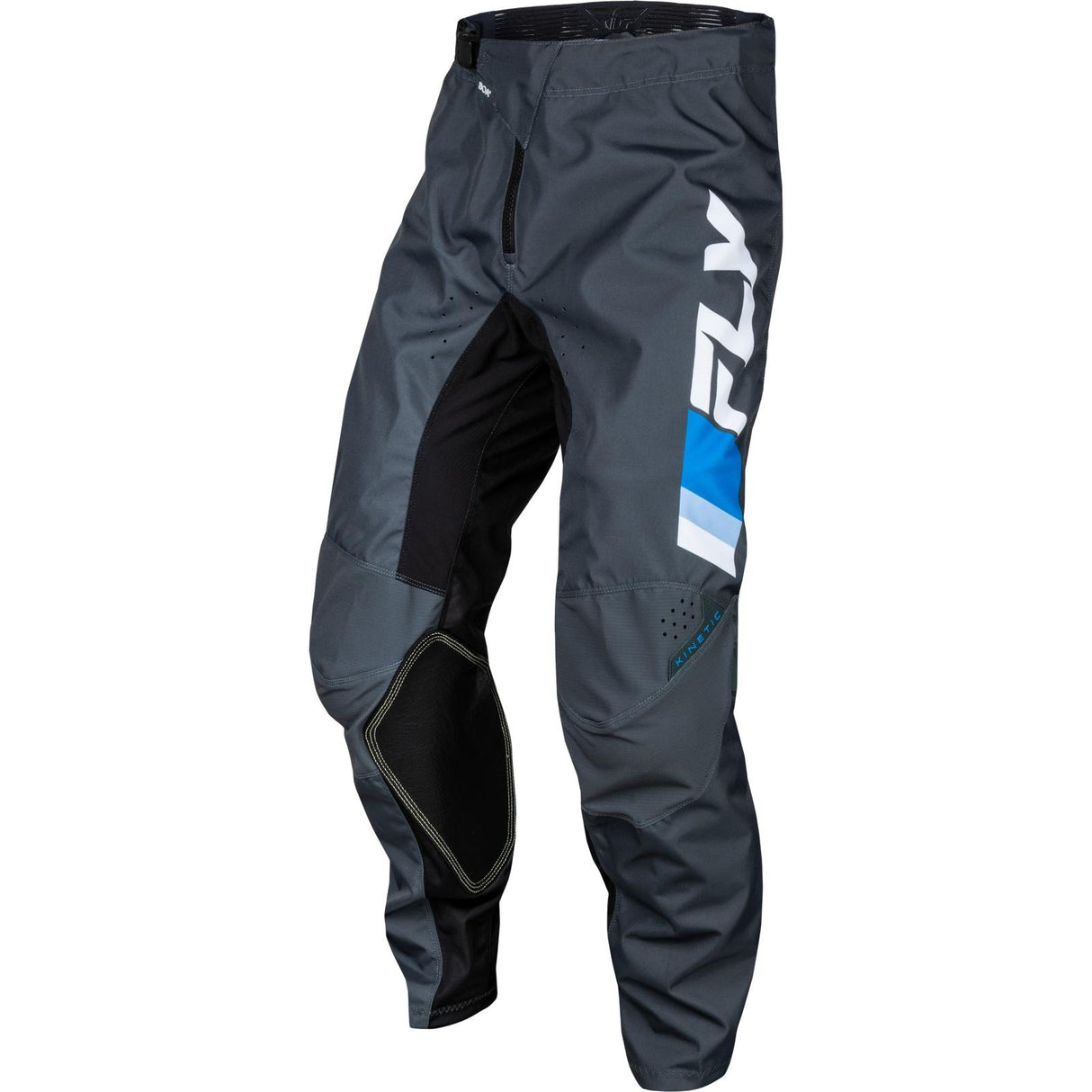FLY KINETIC PRIX PANTS 2024 - BRIGHT BLUE-CHARCOAL-WHITE