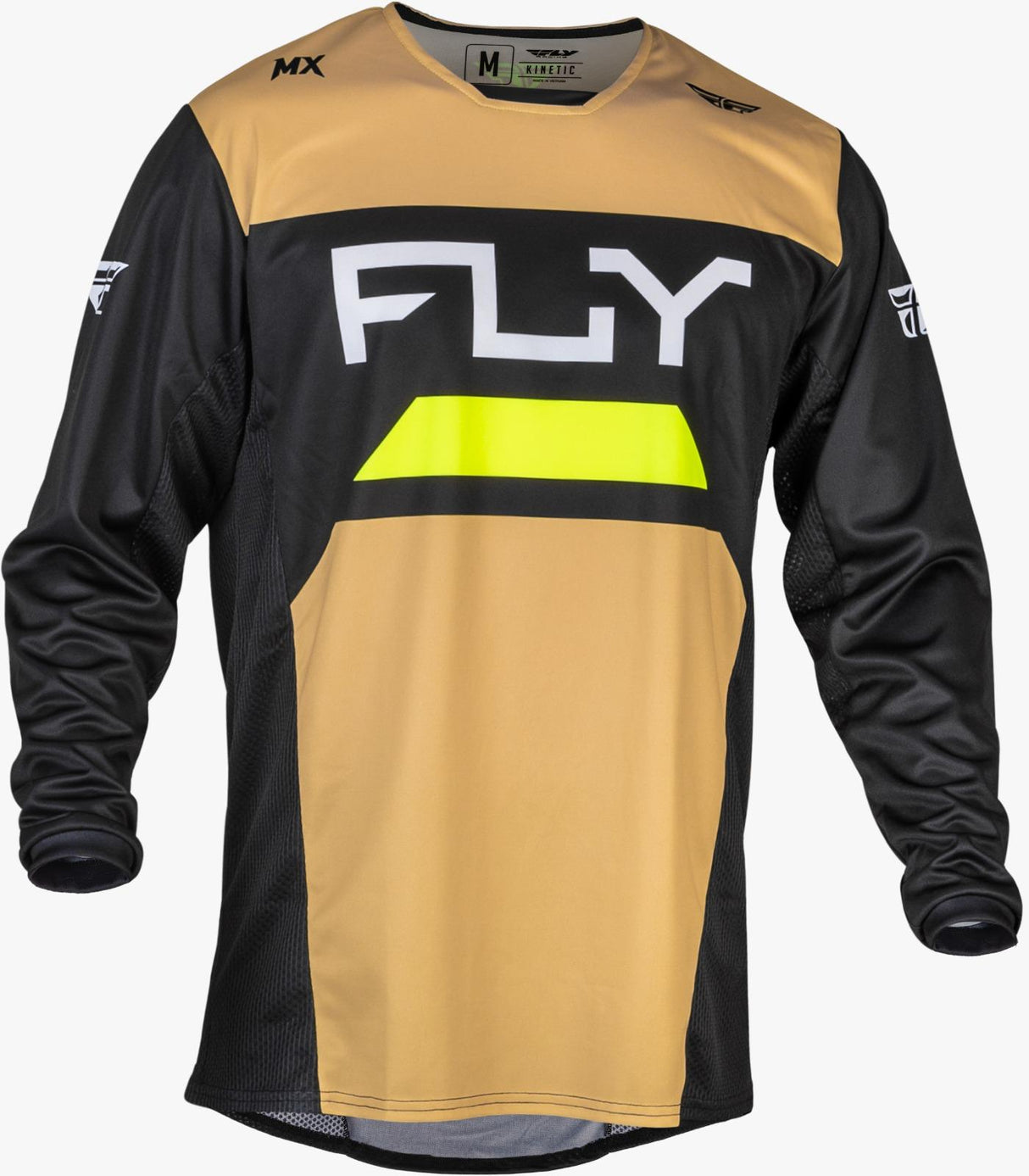 FLY KINETIC RELOAD JERSEY 2024 - KHAKI/BLACK/HI-VIS
