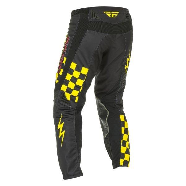 FLY KINETIC ROCKSTAR MESH PANTS - BLACK-YELLOW-RED