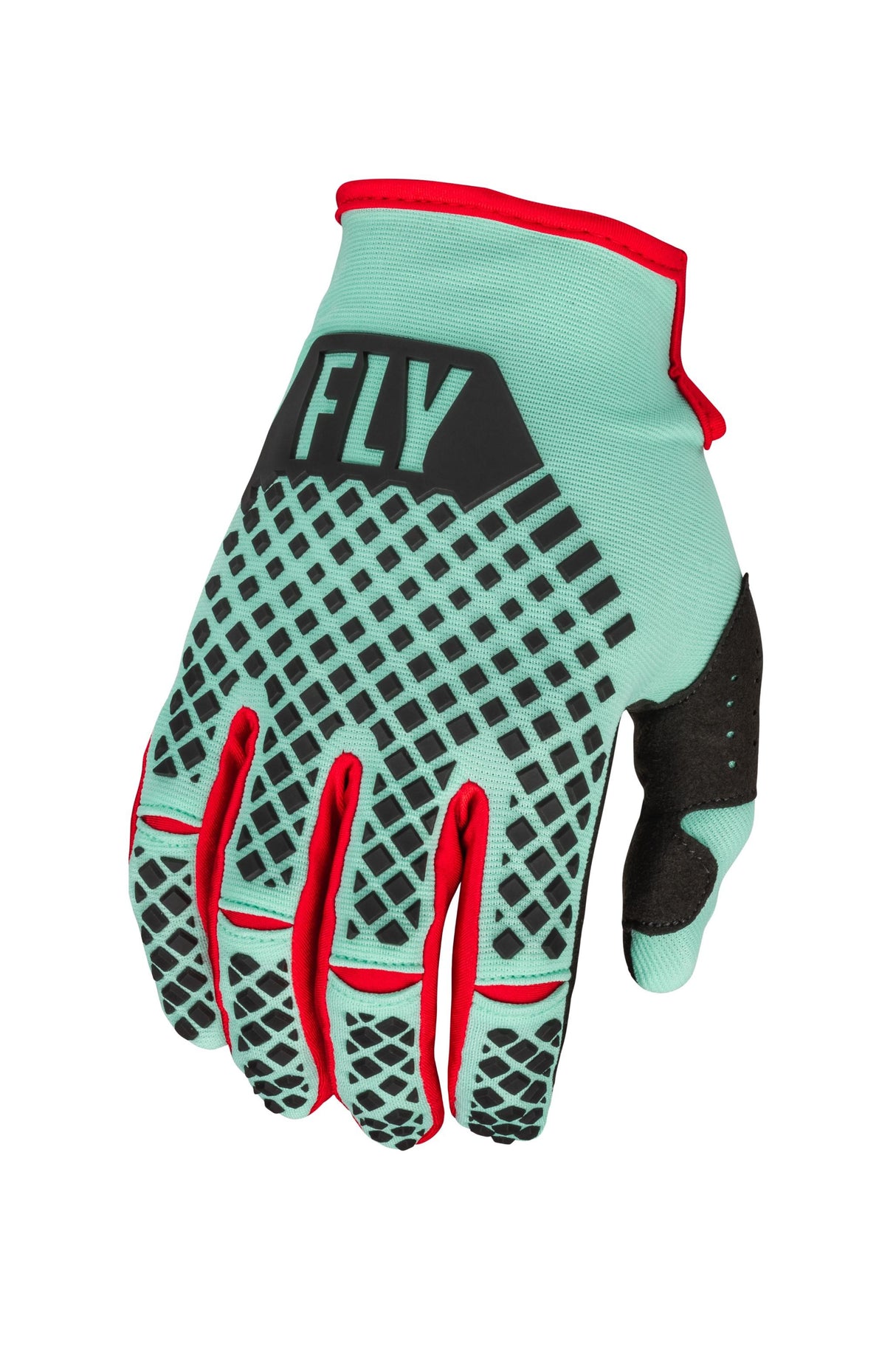 FLY KINETIC S.E. GLOVES 2023 - MINT/BLACK/RED