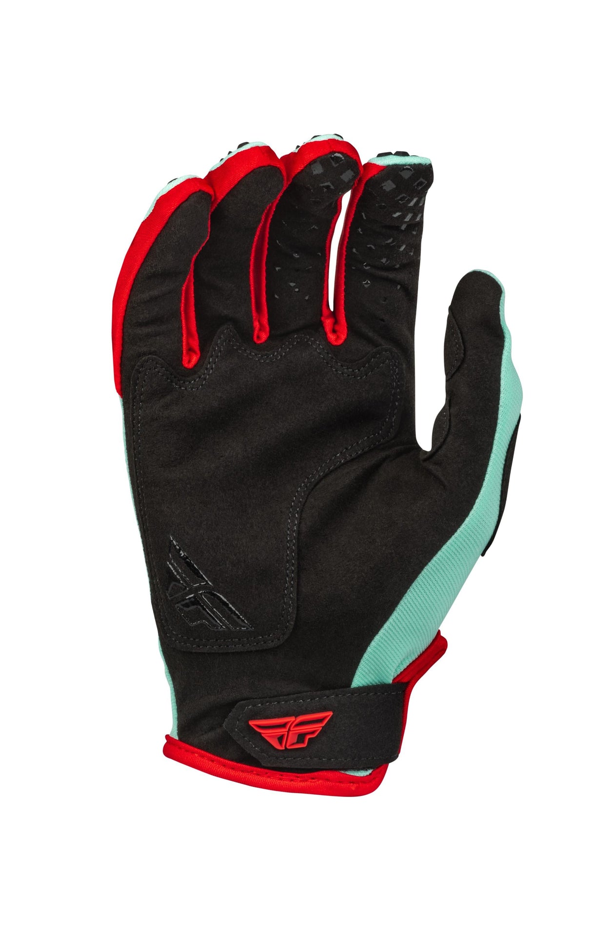 FLY KINETIC S.E. GLOVES 2023 - MINT/BLACK/RED