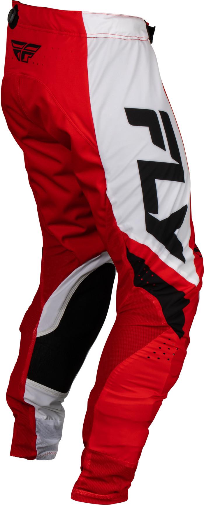 FLY LITE PANTS YOUTH 2024 - RED-WHITE-BLACK - 26