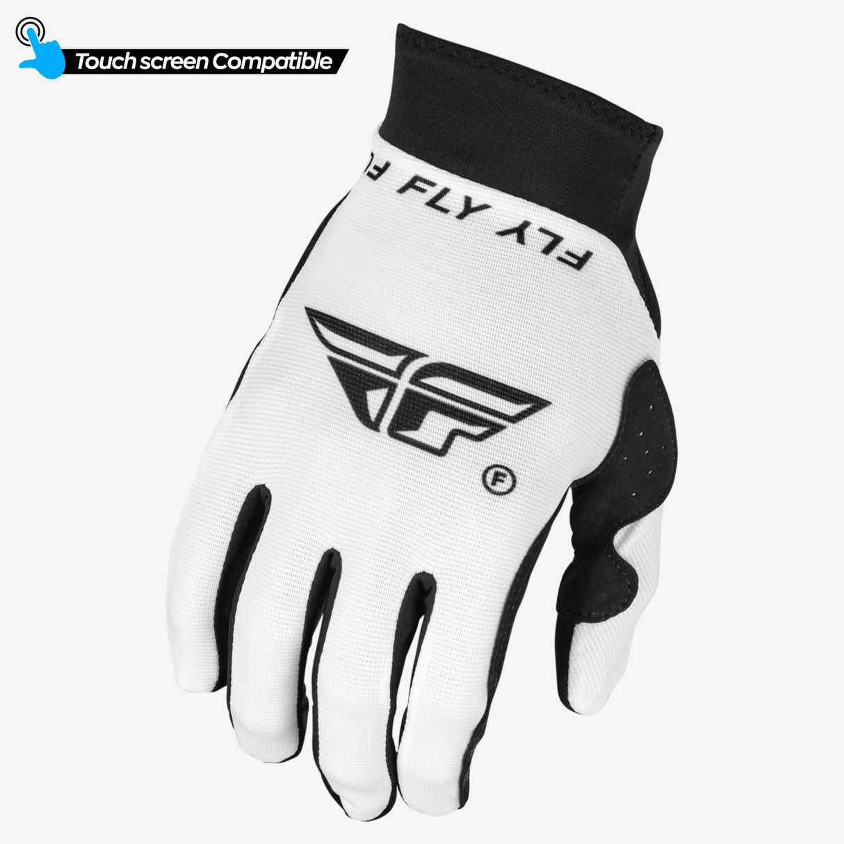 FLY PRO LITE GLOVES 2024 - WHITE/BLACK