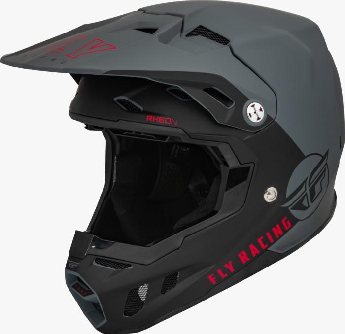 FLY RACING FORMULA CC CENTRUM HELMET 23 - MATTE GREY/BLACK