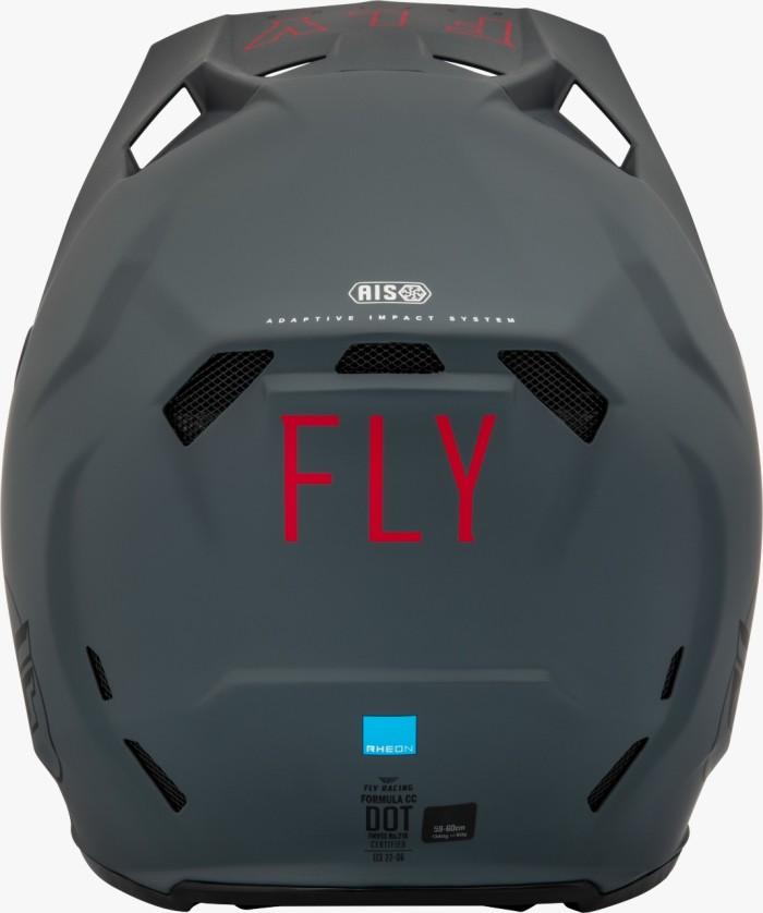 FLY RACING FORMULA CC CENTRUM HELMET 23 - MATTE GREY/BLACK