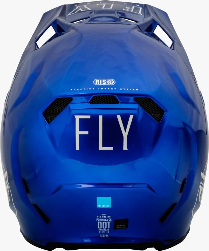 FLY RACING FORMULA CC CENTRUM HELMET 23 - METALLIC BLUE/GREY