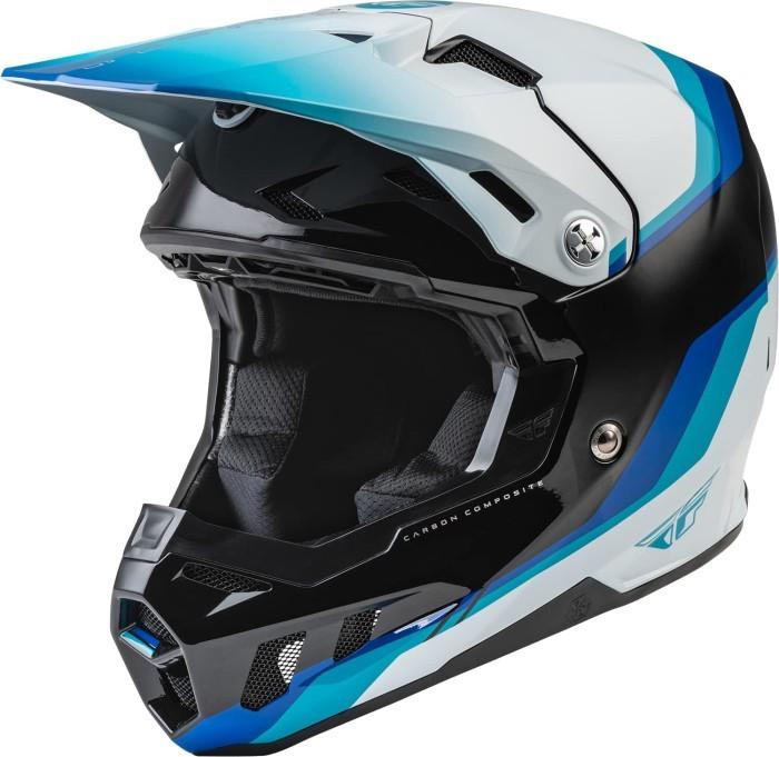 FLY RACING FORMULA CC DRIVER HELMET 22 - BLACK/BLUE/WHITE