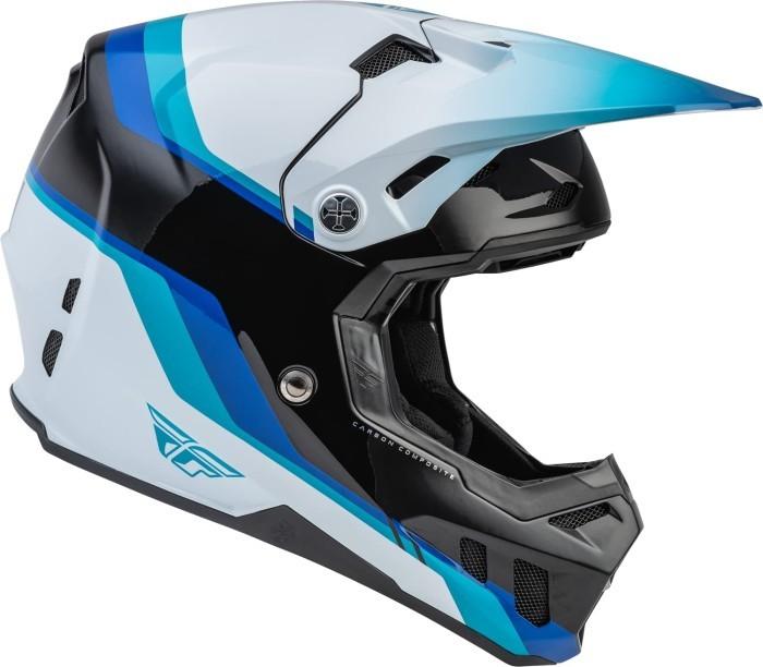FLY RACING FORMULA CC DRIVER HELMET 22 - BLACK/BLUE/WHITE