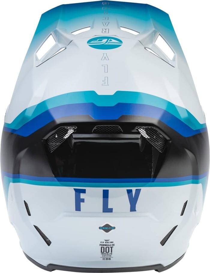 FLY RACING FORMULA CC DRIVER HELMET 22 - BLACK/BLUE/WHITE