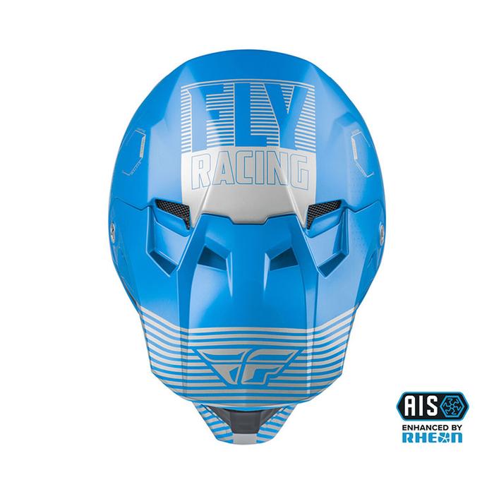 FLY RACING FORMULA CC PRIMARY HELMET - BLUE/GREY