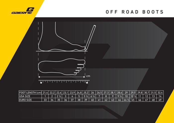 GAERNE SG-12 OFFROAD BOOTS - GREY/MAGNESIUM/WHITE