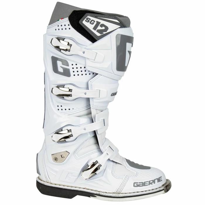 GAERNE SG-12 OFFROAD BOOTS - WHITE