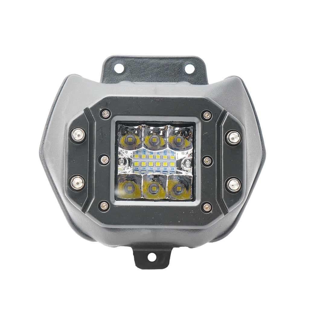 HRV - REFLECTOR 12 LED - KLX BF/ DT NEW - BLACK