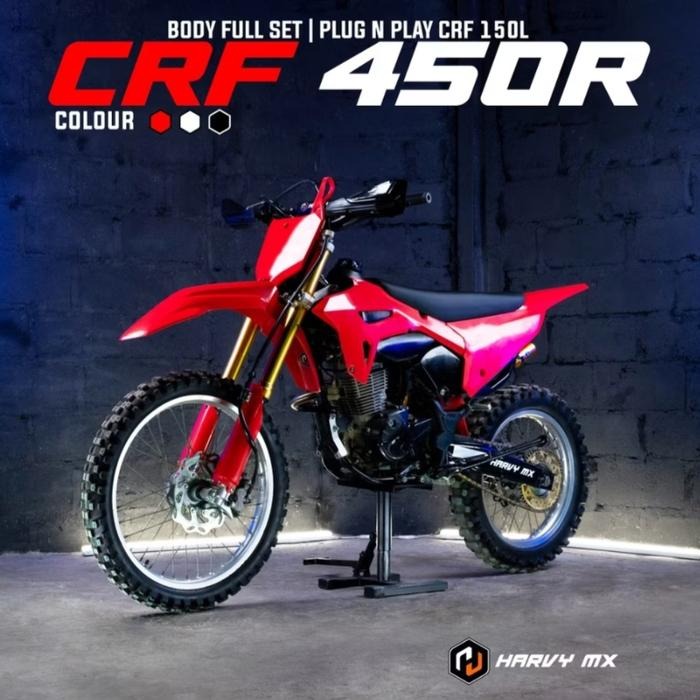 HRV BODY SET PNP CRF 150-450 - MERAH