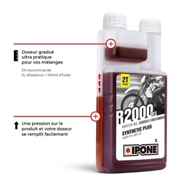 IPONE R2000 RS STRAWBERRY - 1L
