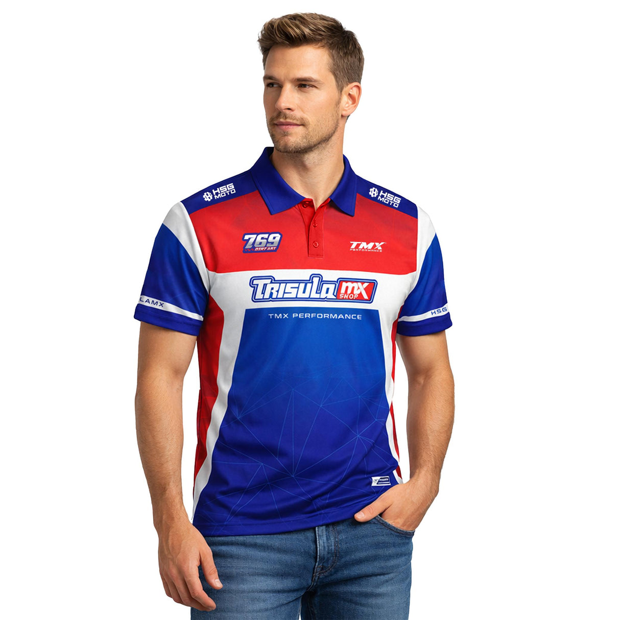 JERSEY POLO TRISULA TEAM 001