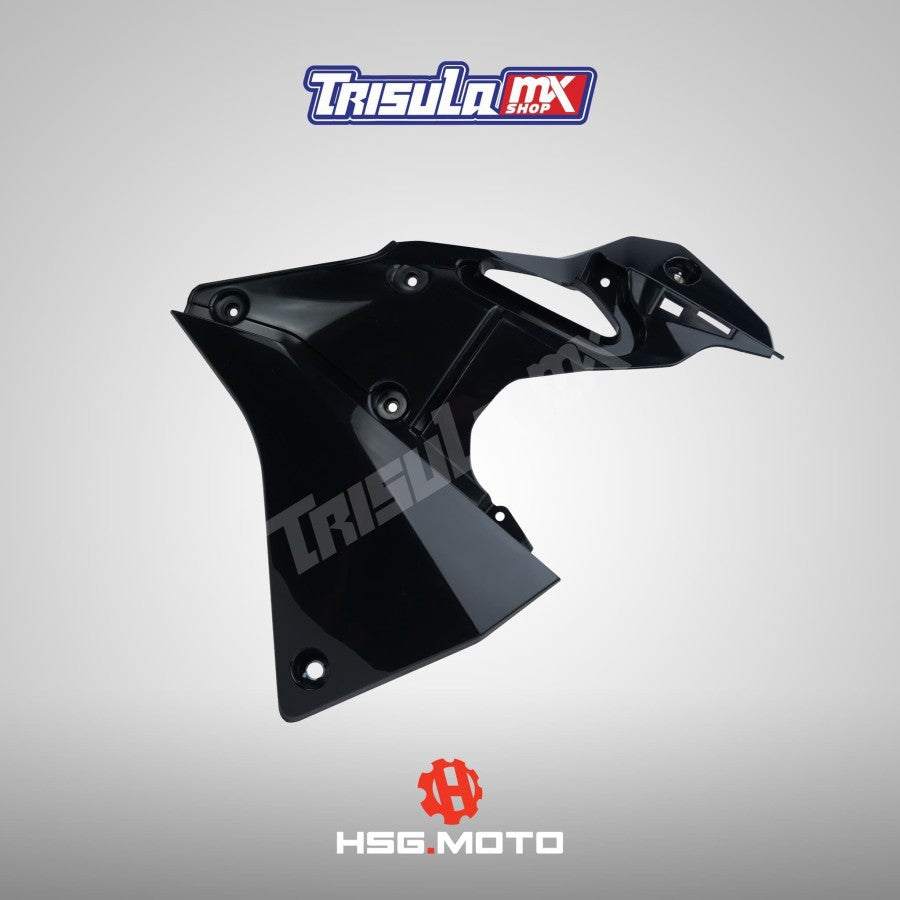 KAWASAKI KLX150BF SHROUD ENGINE LH LWR EBONY 49089-0870-6C