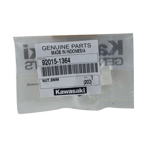 KAWASAKI KAZE K NUT 8MM (1A) 92015-1364