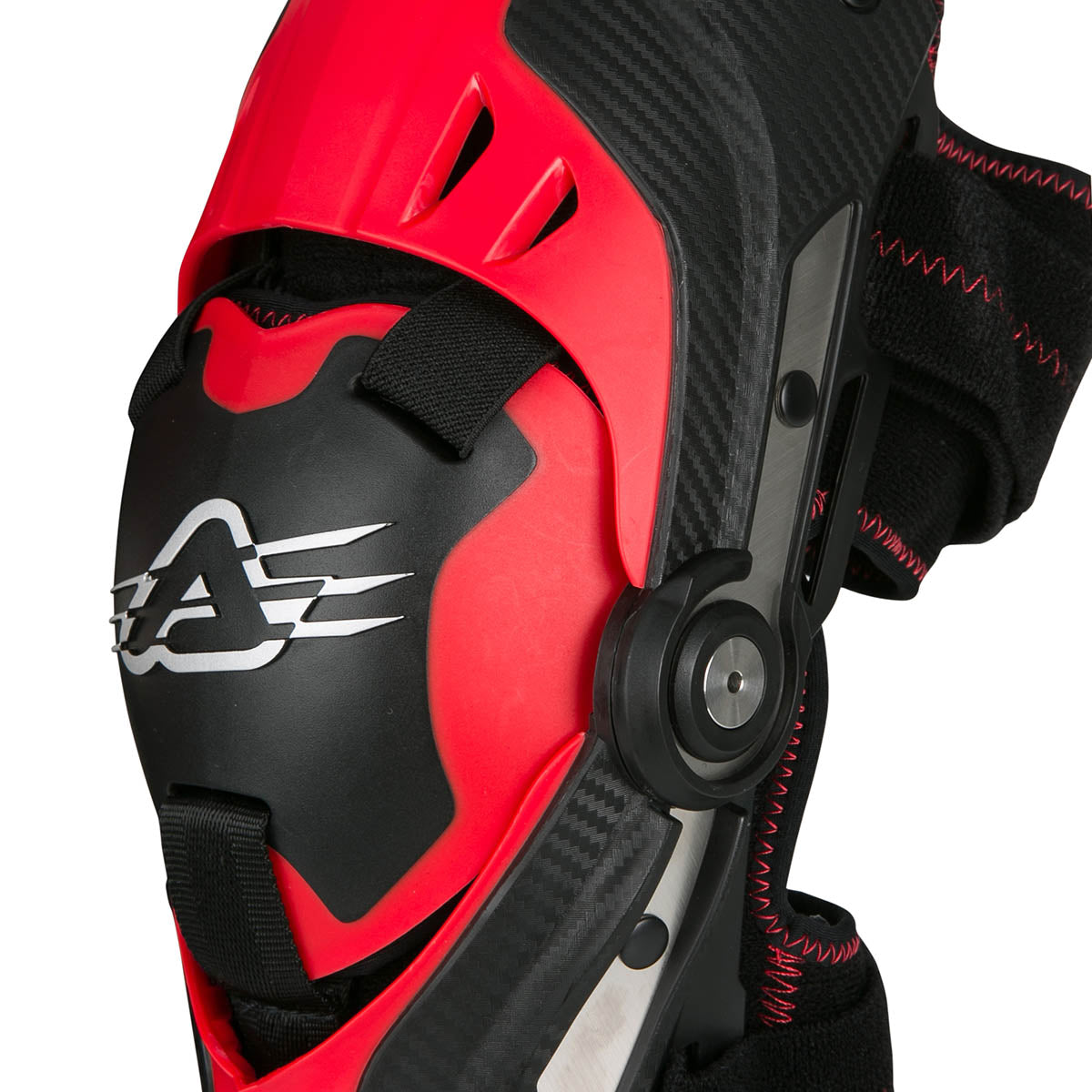 KNEE PAD ACERBIS GORILLA - BLACK-RED