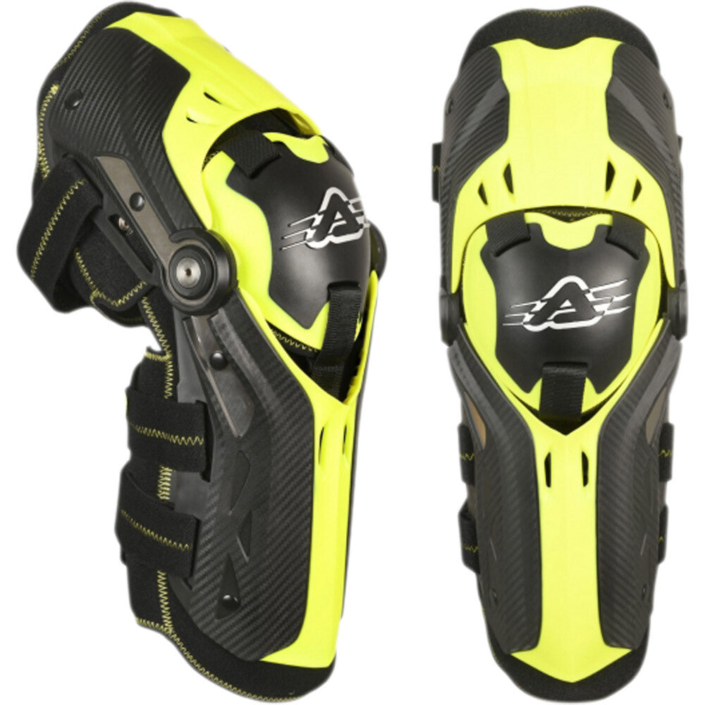 KNEE PAD ACERBIS GORILLA - BLACK-YELLOW