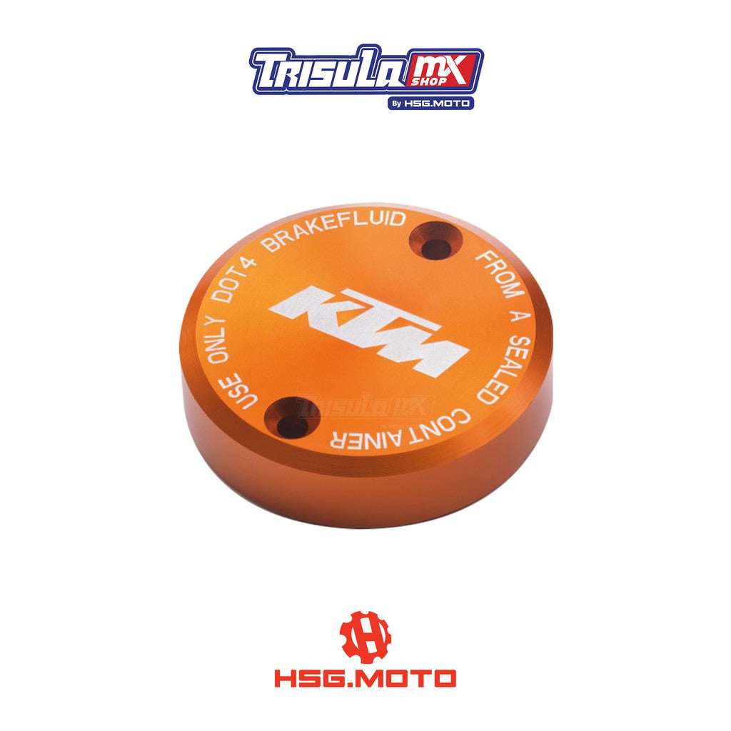 KTM FRONT BRAKE RESERVOIR COVER - ORANGE