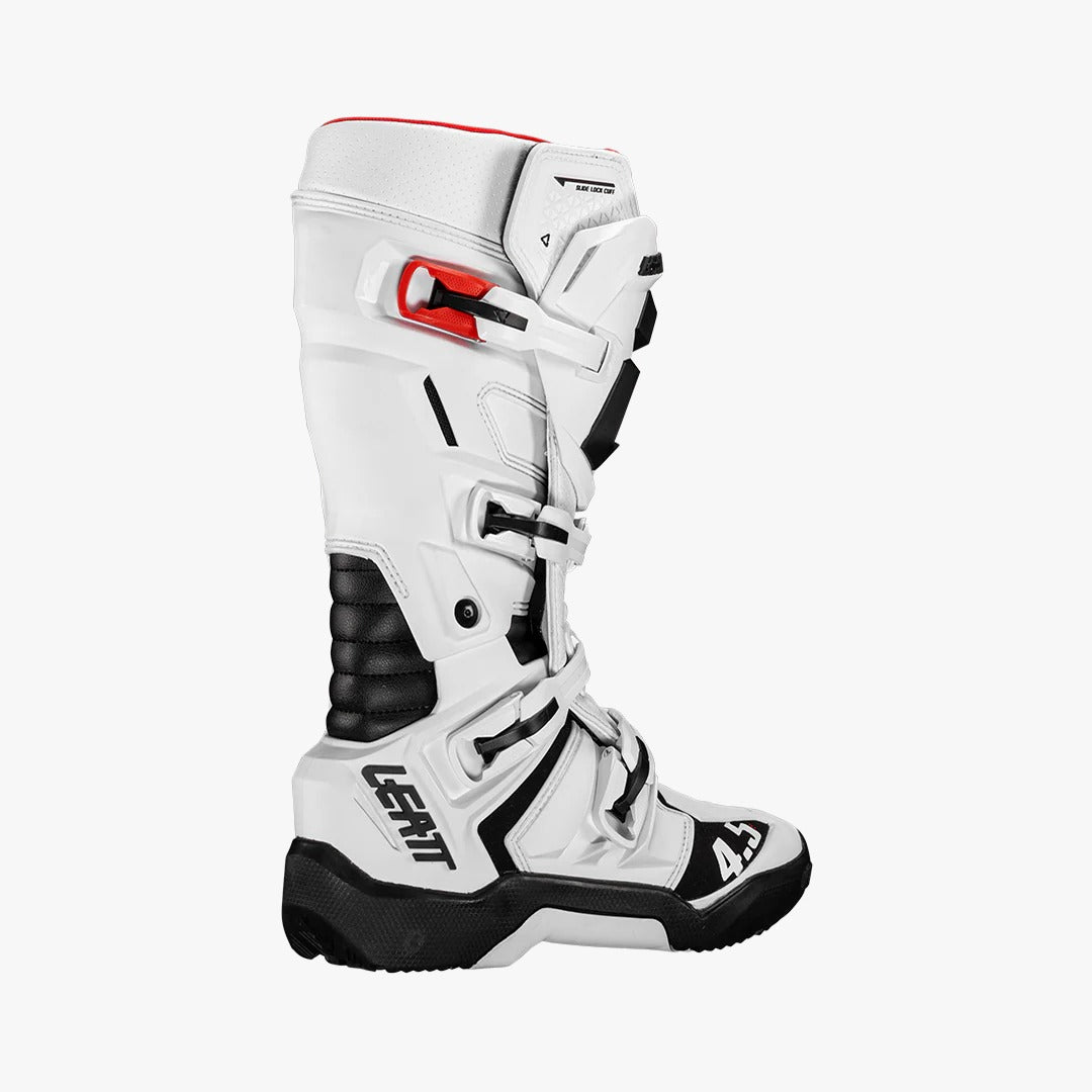 LEATT BOOT 4.5 ENDURO - WHITE sz 8