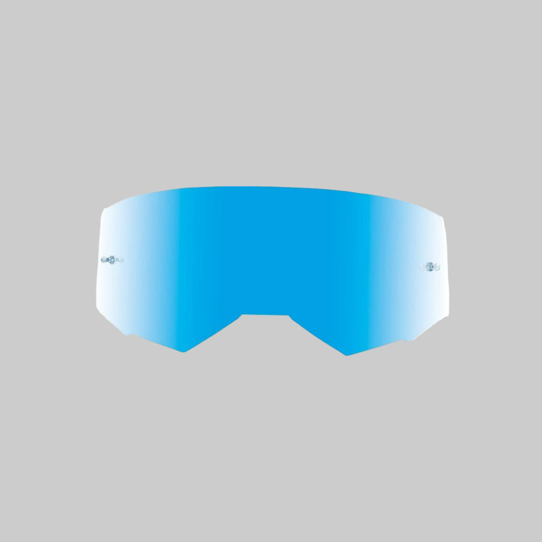 LENSA GOGGLE FLY SINGLE LENS W/POST - SKY BLUE MIRROR LENS