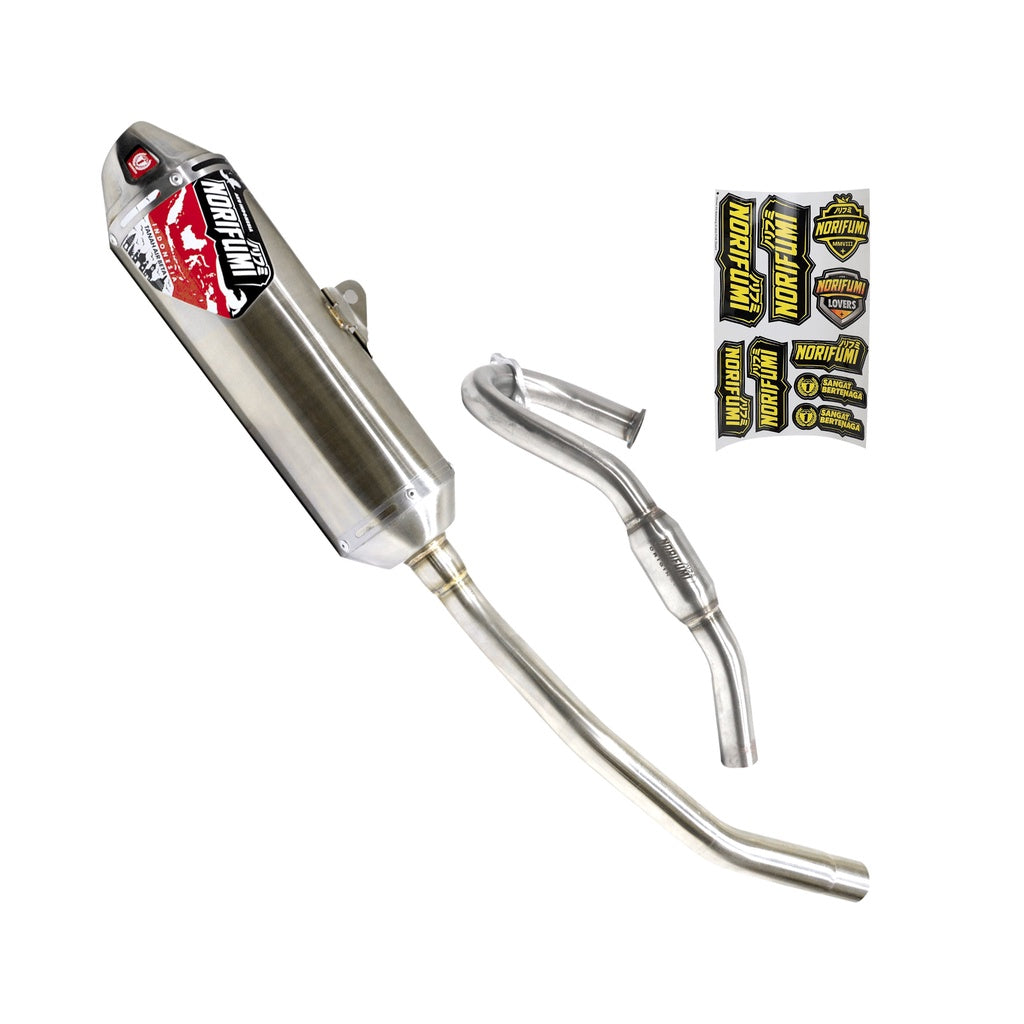 NORIFUMI EXHAUST ROCKET AKU INDONESIA WR155