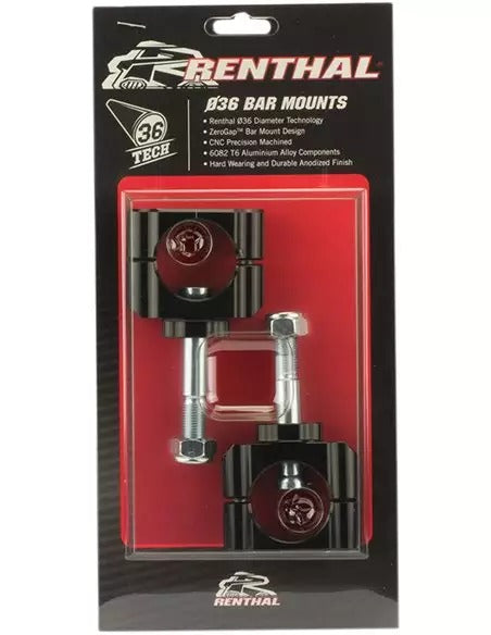 RENTHAL BAR MOUNT (5MM OFFSET)