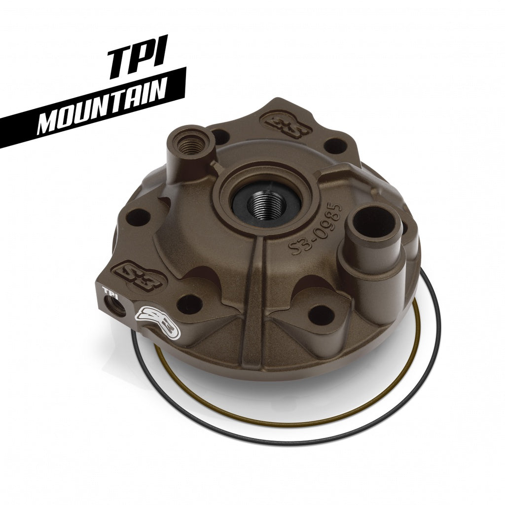 S3 HIGH ELEVATION CYLINDER HEAD MOUNTAIN STYLE KTM/HUSQ/GASGAS - TITANIUM