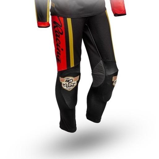 S3 PANTS VINTAGE PILOT TRIAL - RED/GOLD