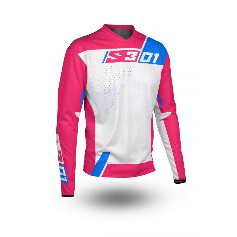 S3 Pilot Trial Kids Jersey - Pink