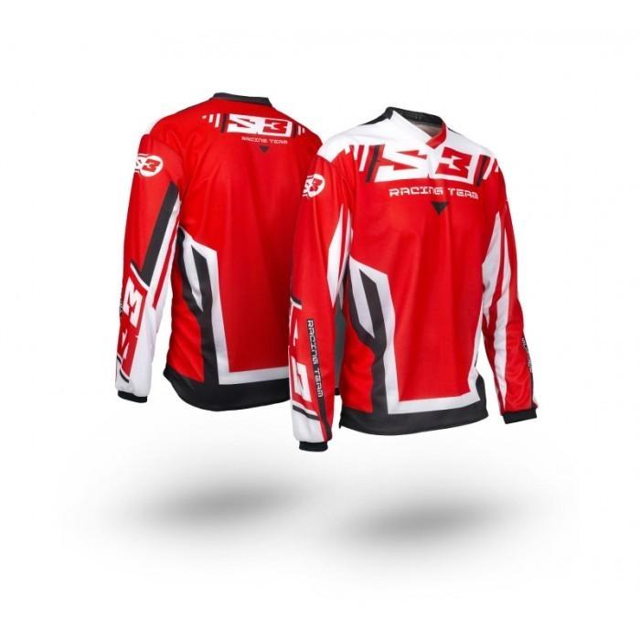 S3 RACING TEAM SHIRT KIDS - RED