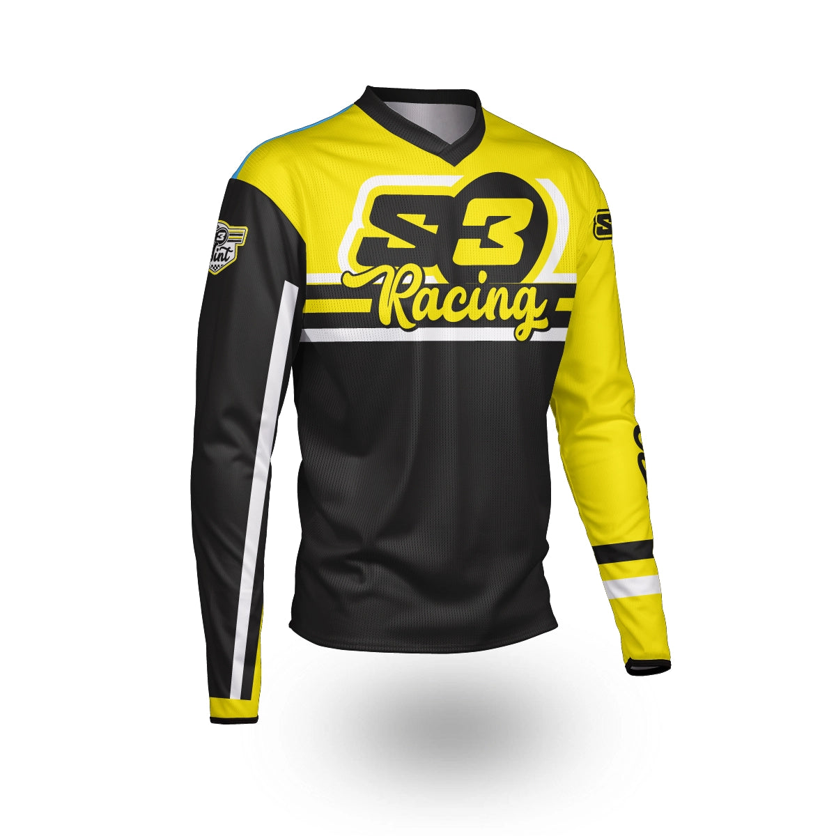 S3 SHIRT VINTAGE PILOT TRIAL JERSEY - YELLOW OSSA YAMAHA