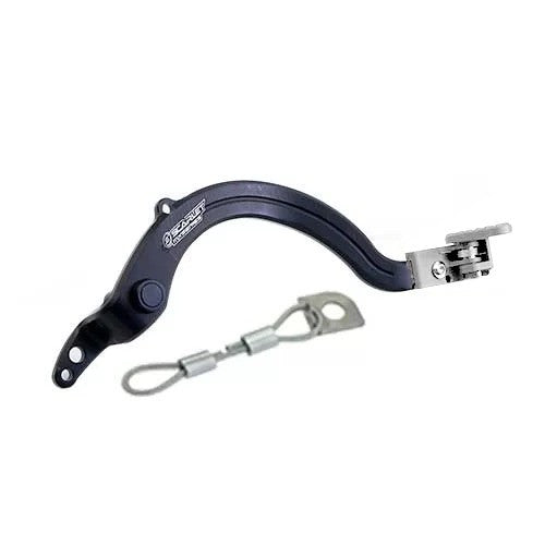 SCARLET RACING BRAKE LEVER 2184 WR-155 FULL CNC - BLACK/SILVER