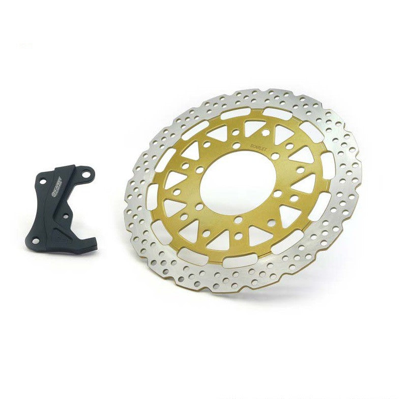 SCARLET RACING PIRINGAN DISC 2192 DEPAN KLX + BREKET CNC