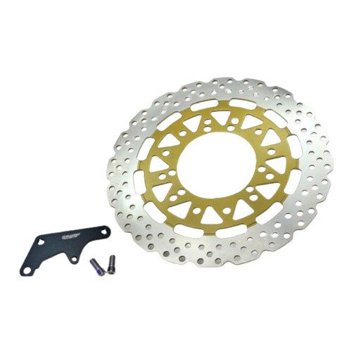 SCARLET RACING PIRINGAN DISC 2196 DEPAN WR-155 UK/320MM + BREKET CNC