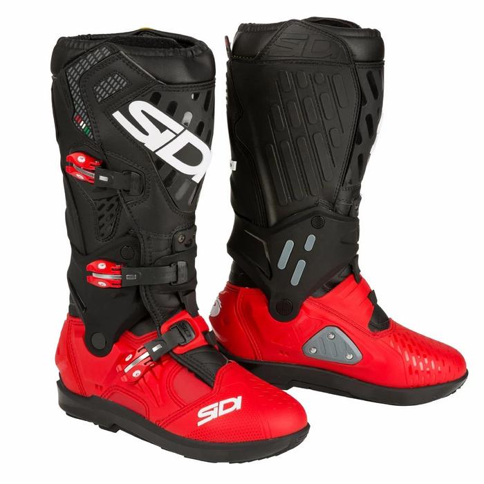 SIDI ATOJO SRS MX BOOTS - RED-BLACK