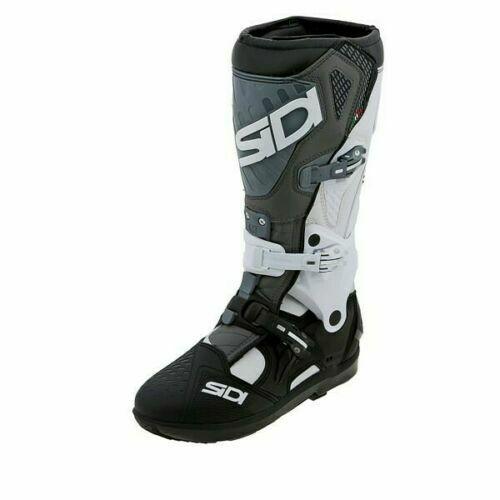 SIDI ATOJO SRS MX BOOTS - WHITE-BLACK-GREY